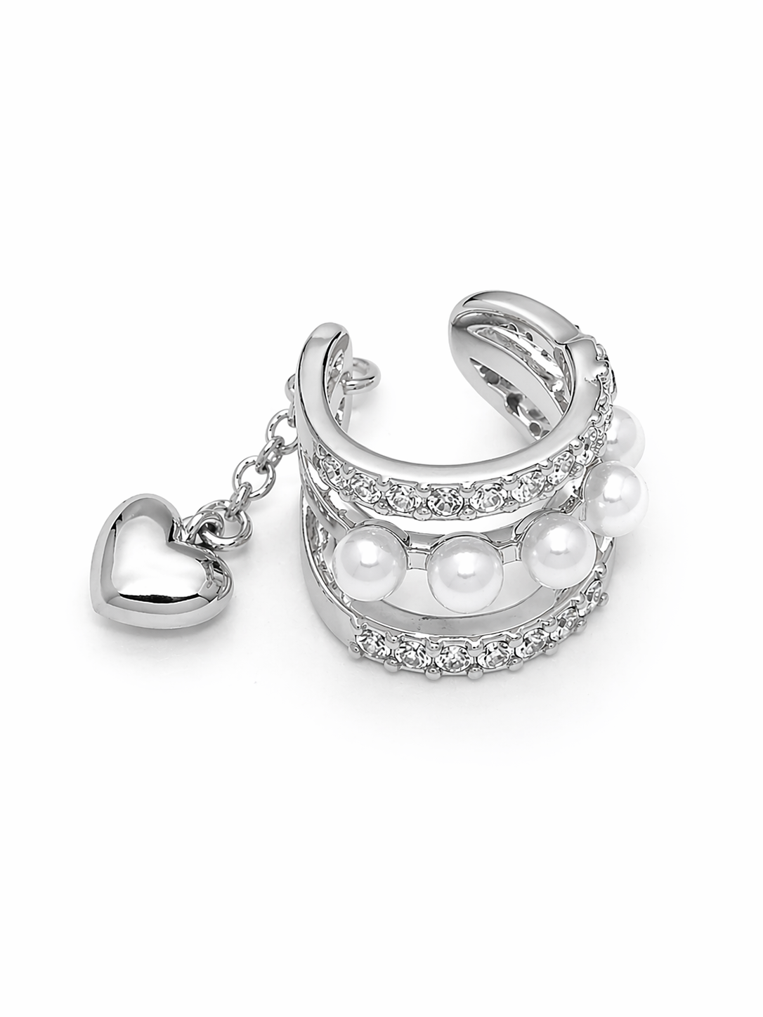 İnci Işıltı Ear Cuff